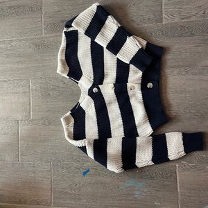 Moon and Madison cropped sweater